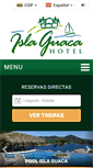 Mobile Screenshot of hotelislaguaca.com